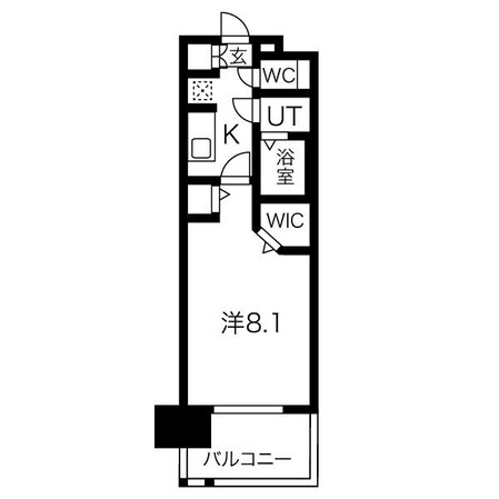 鶴舞駅 徒歩9分 6階の物件間取画像